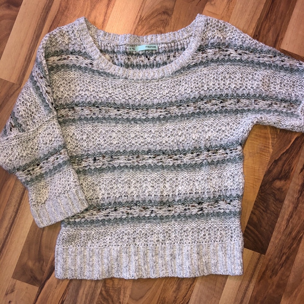 Maurices 3/4 sleeve sweater